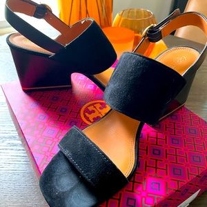 Tory Burch Selby Block Heel Sandal Sz. 11